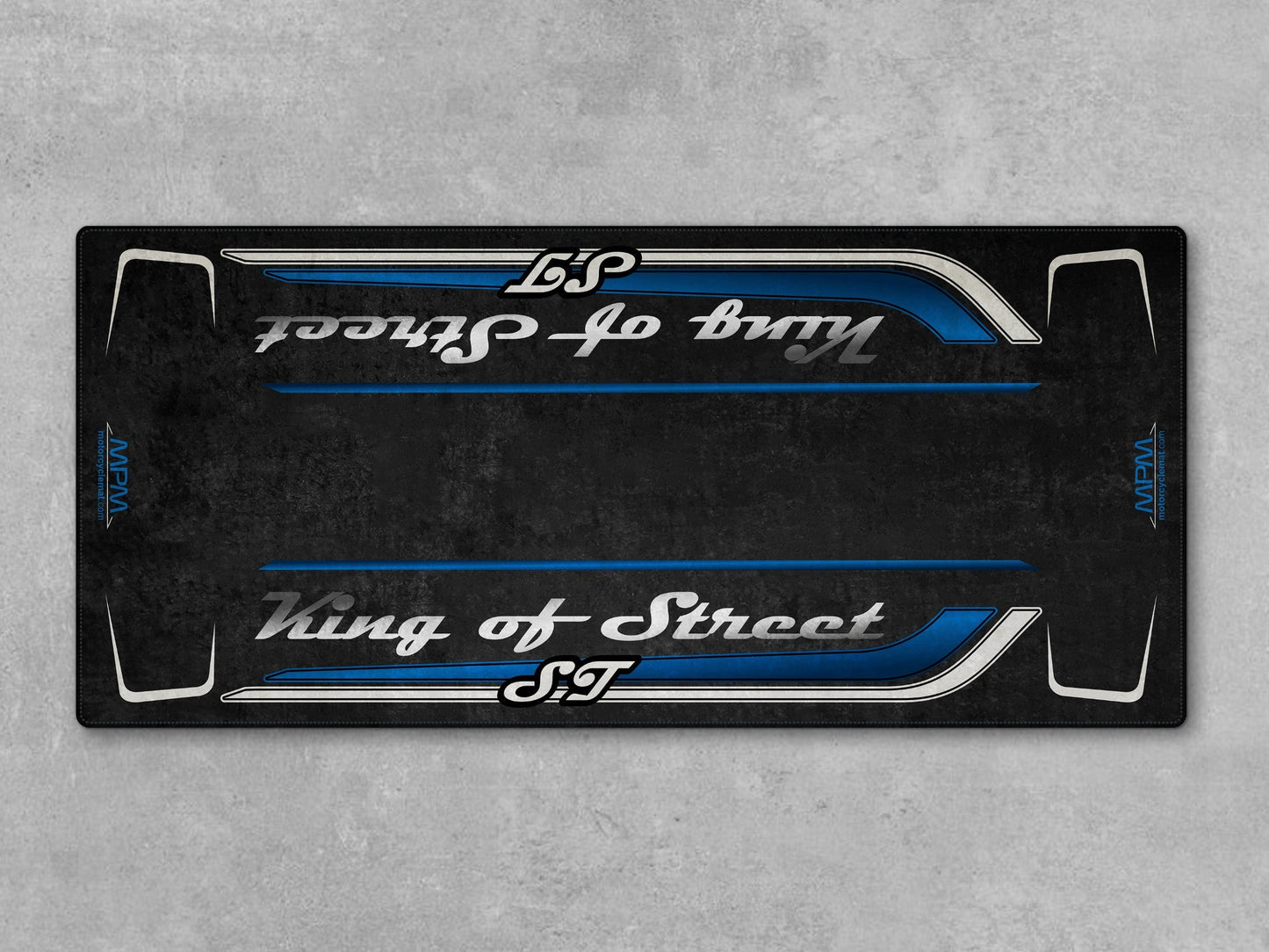 MPM Motorcycle Mat for Cruiser Motorcycle "King of Street ST" - MM7348