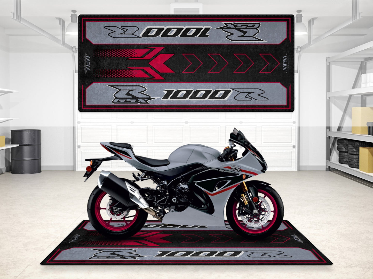 MPM Motorcycle Mat for Suzuki GSX-R1000R 2024 - MM7353