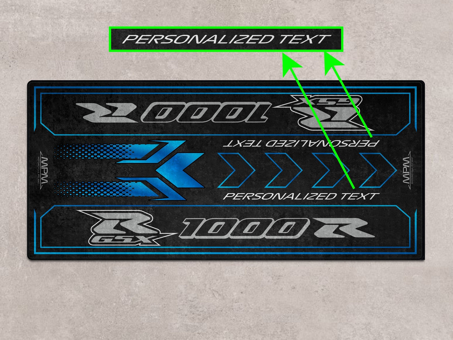 MPM Motorcycle Mat for Suzuki GSX-R1000R 2024 - MM7353