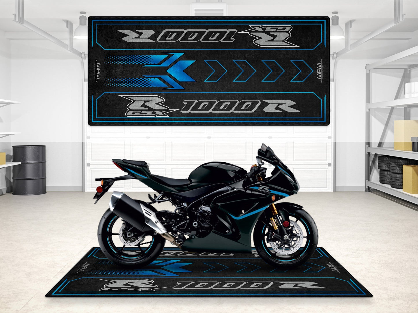 MPM Motorcycle Mat for Suzuki GSX-R1000R 2024 - MM7353
