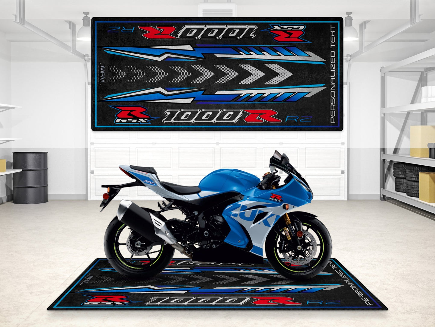 MPM Motorcycle Mat for Suzuki GSX-R1000RZ - MM7354