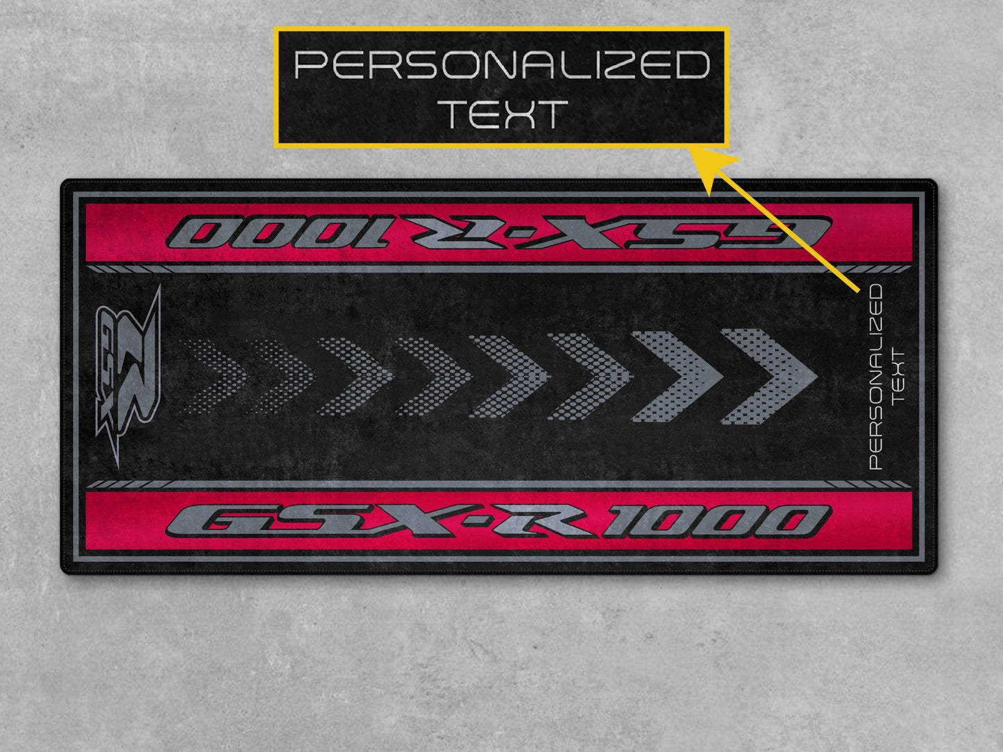 MPM Motorcycle Mat for Suzuki GSX-R1000 - MM7355