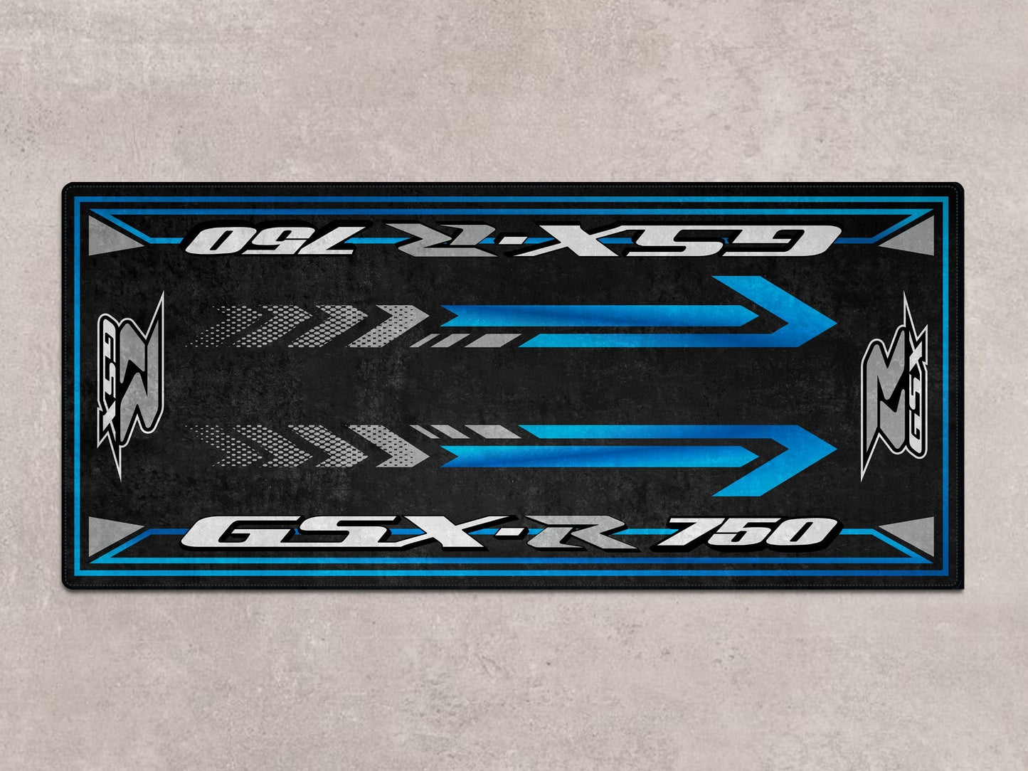 MPM Motorcycle Mat for Suzuki GSX-R750 - MM7356