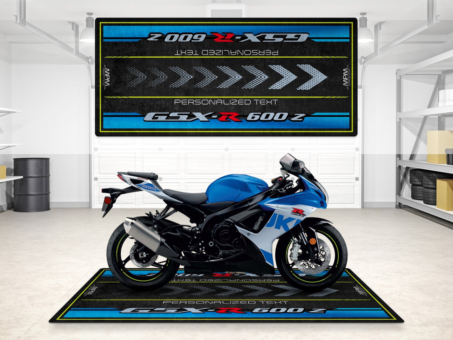 MPM Motorcycle Mat for Suzuki GSX-R600Z - MM7359