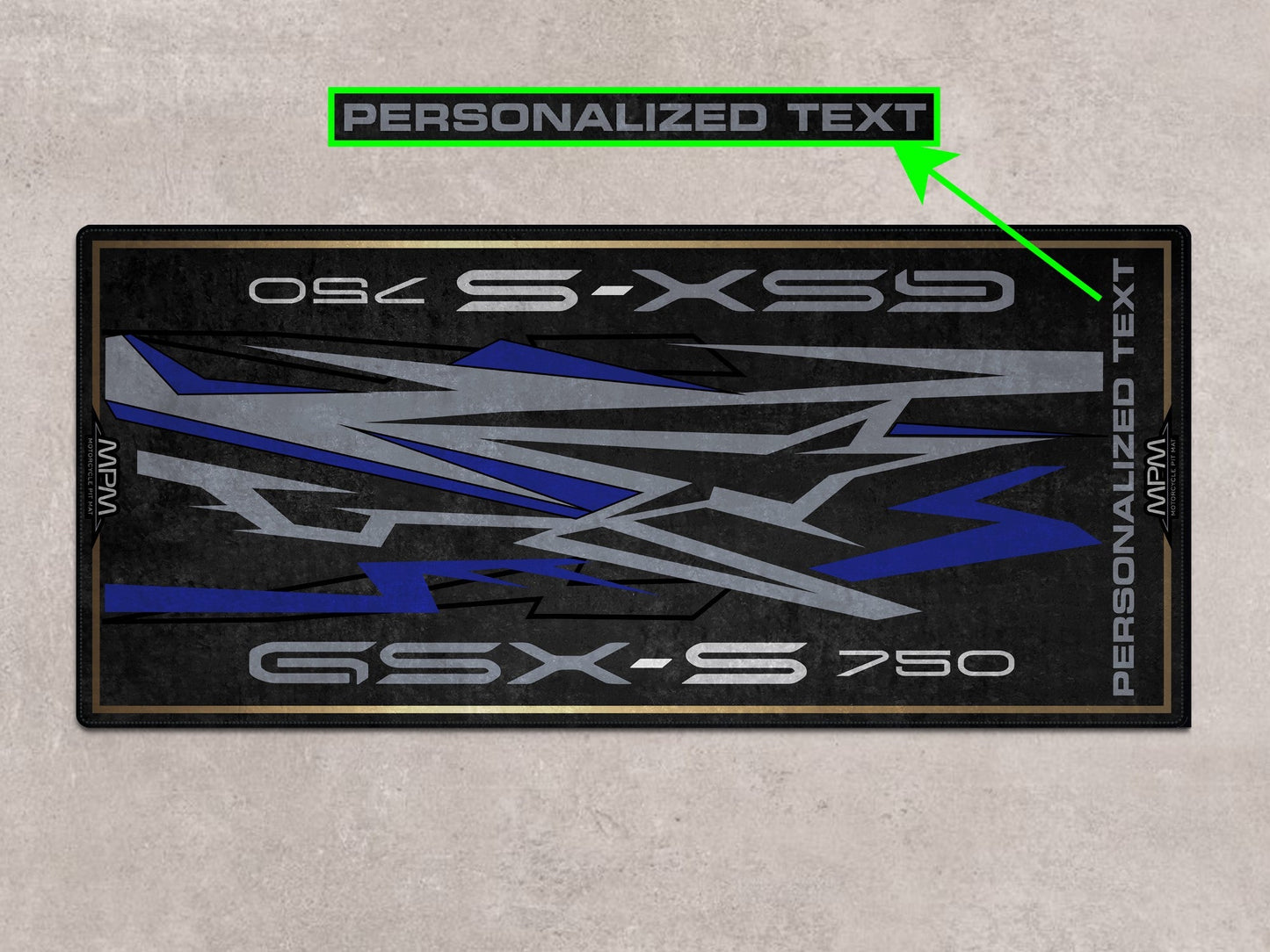 MPM Motorcycle Mat for Suzuki GSX-S750Z - MM7365
