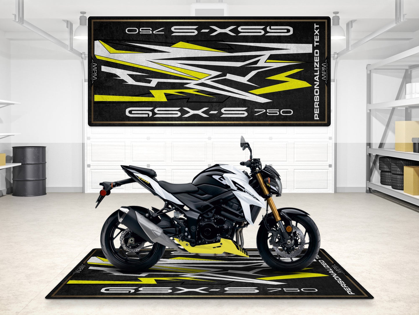 MPM Motorcycle Mat for Suzuki GSX-S750Z - MM7365