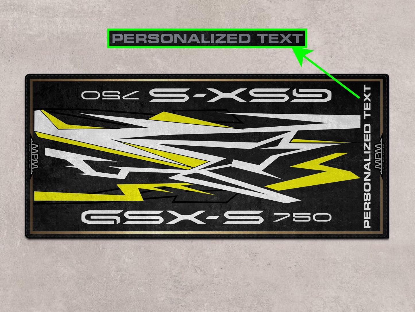 MPM Motorcycle Mat for Suzuki GSX-S750Z - MM7365