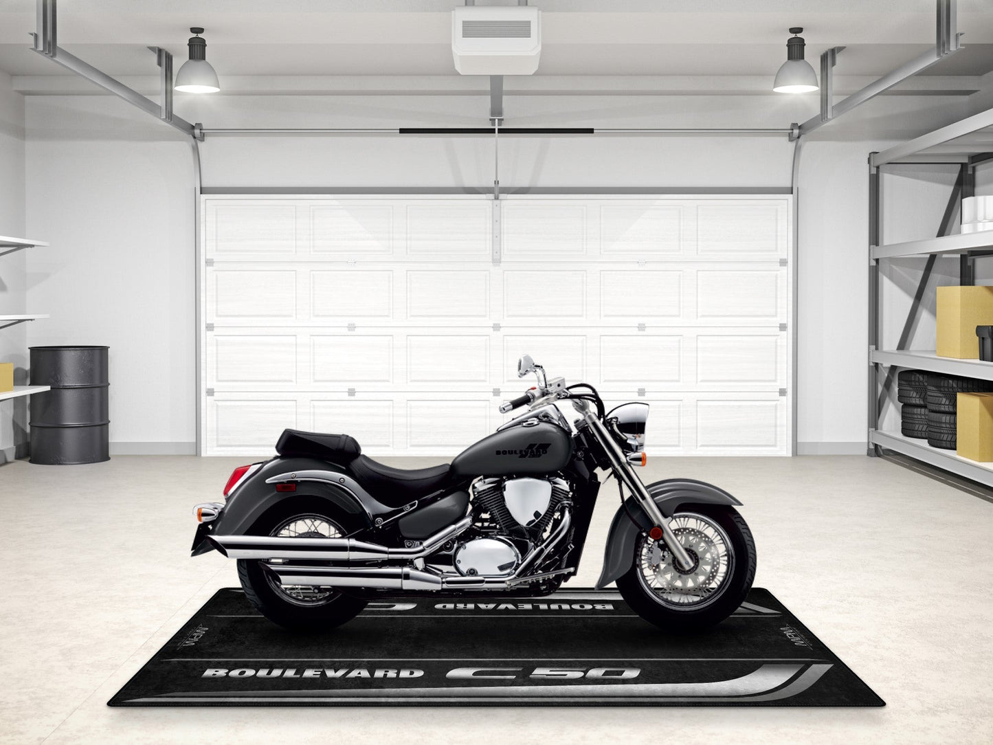 MPM Motorcycle Mat for Suzuki Boulevard C50 - MM7367