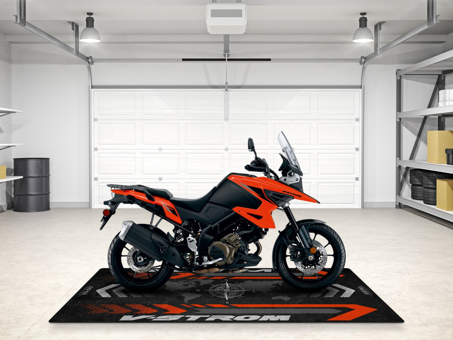 MPM Motorcycle Mat for Suzuki V-STROM 1050 - MM7371