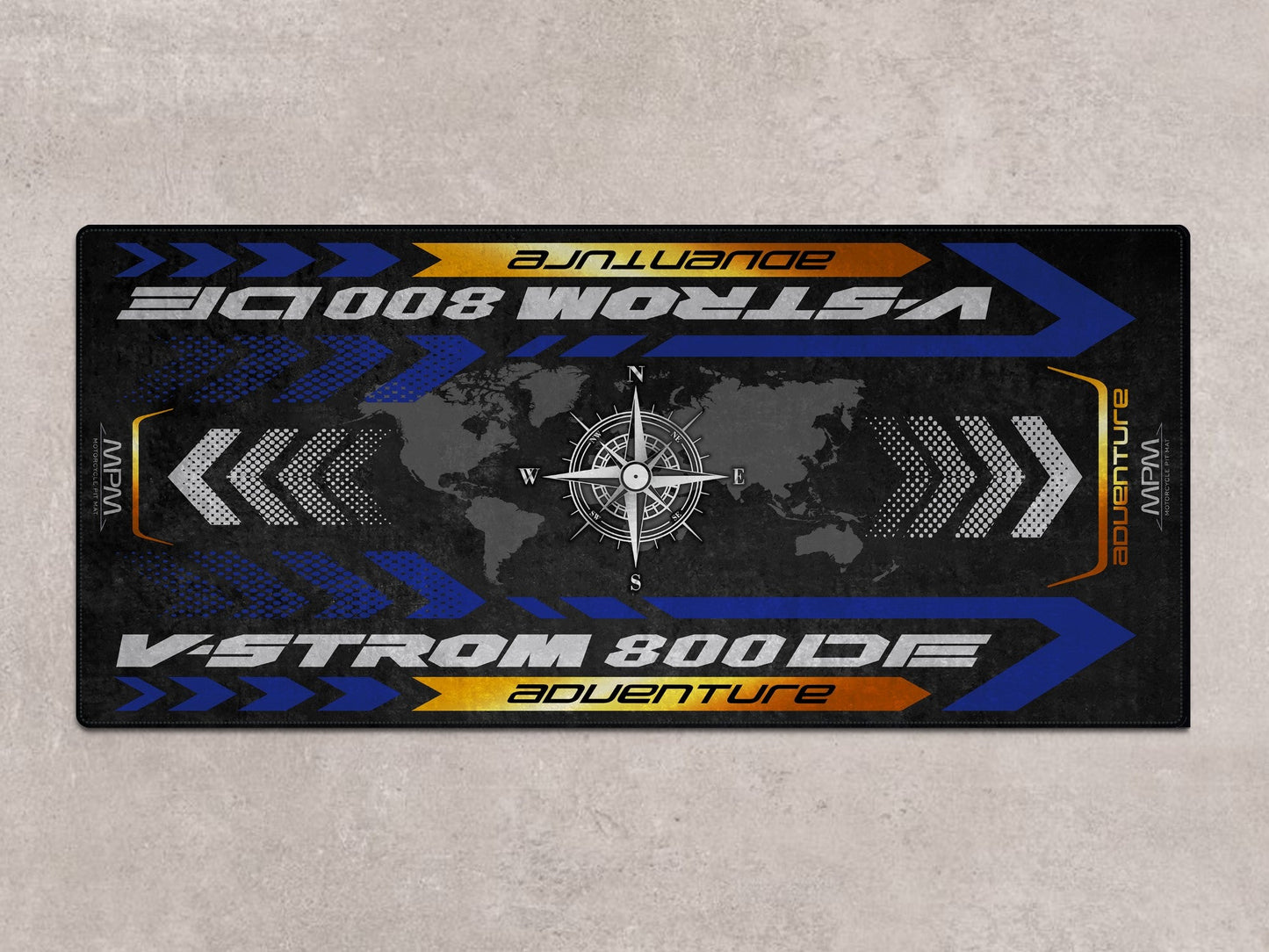 MPM Motorcycle Mat for Suzuki V-STROM 800DE Adventure - MM7372