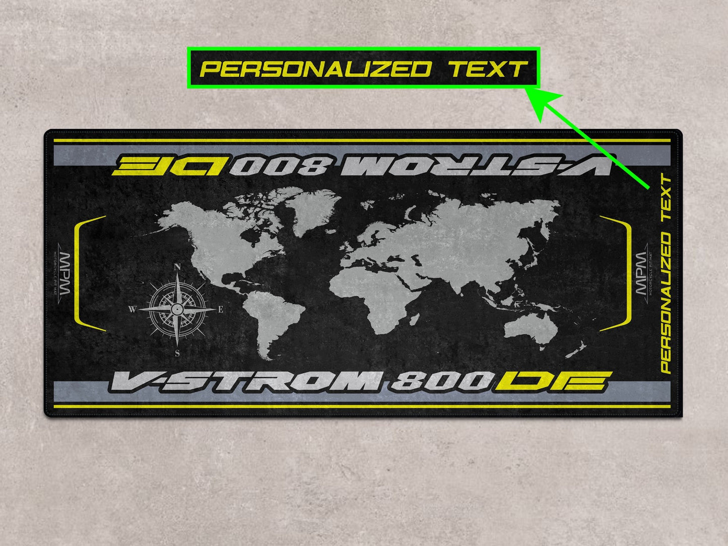 MPM Motorcycle Mat for Suzuki V-STROM 800DE - MM7373