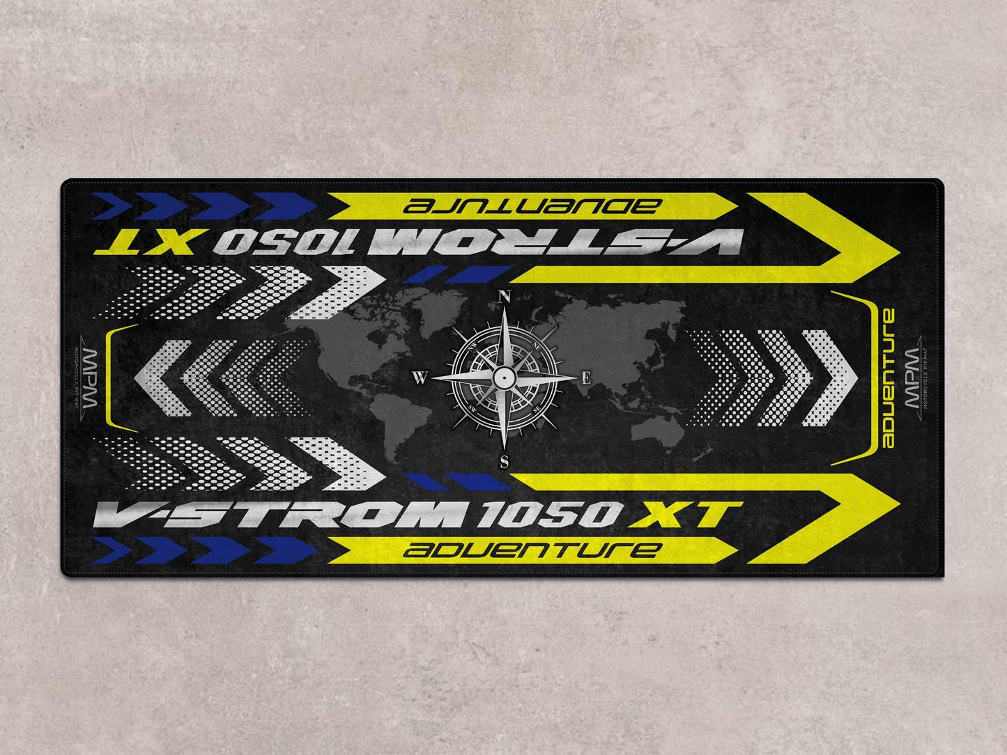 MPM Motorcycle Mat for Suzuki V-STROM 1050XT Adventure - MM7376