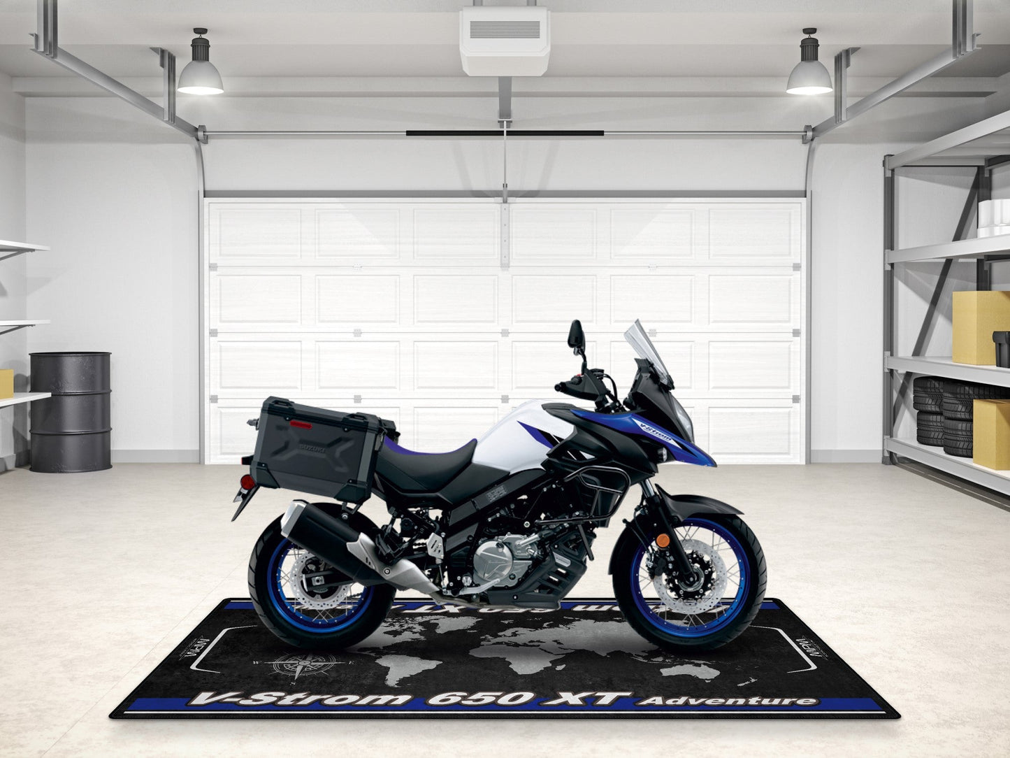 MPM Motorcycle Mat for Suzuki V-STROM 650XT Adventure - MM7378