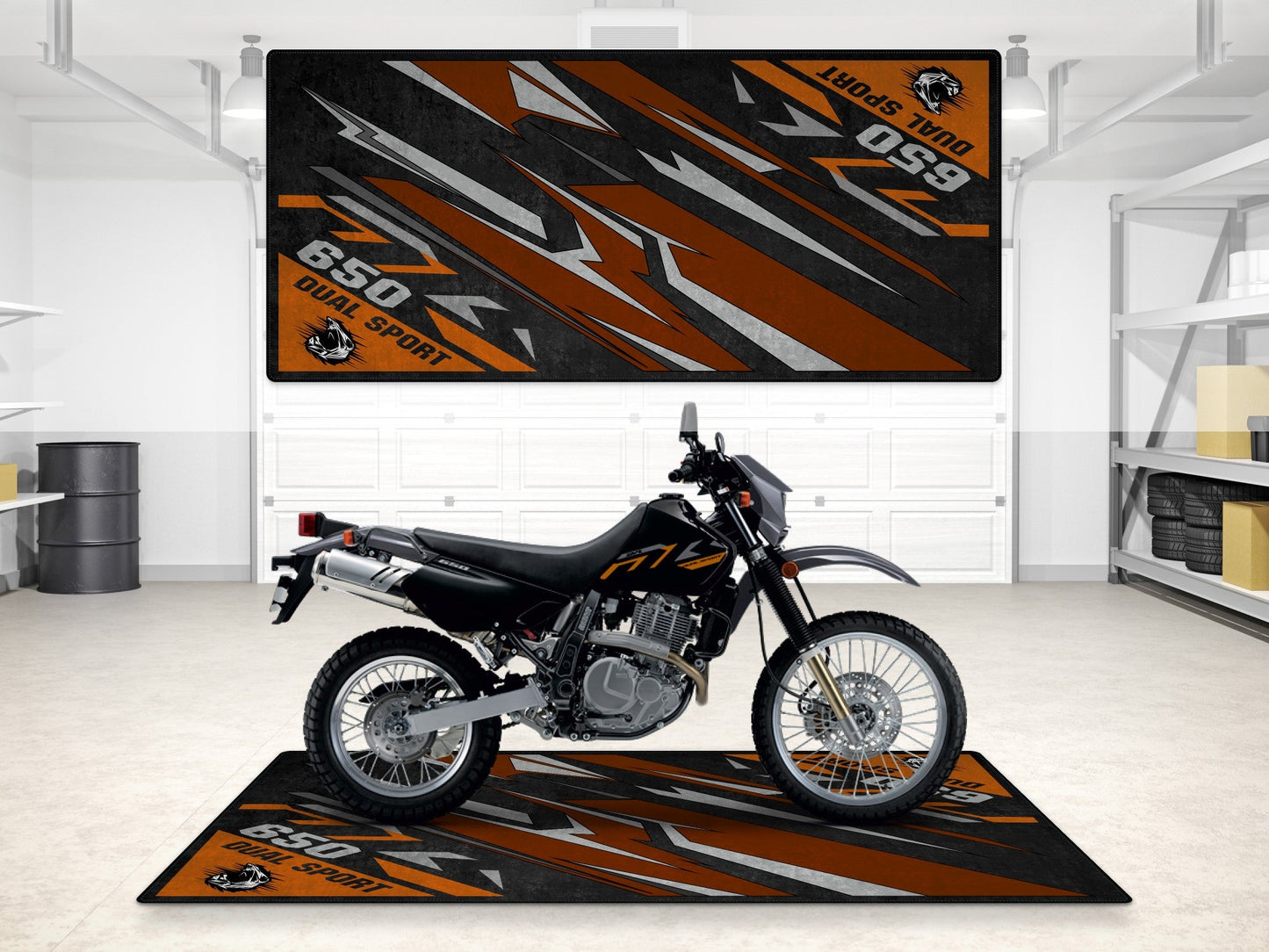 MPM Motorcycle Mat for Suzuki DR650S - MM7381