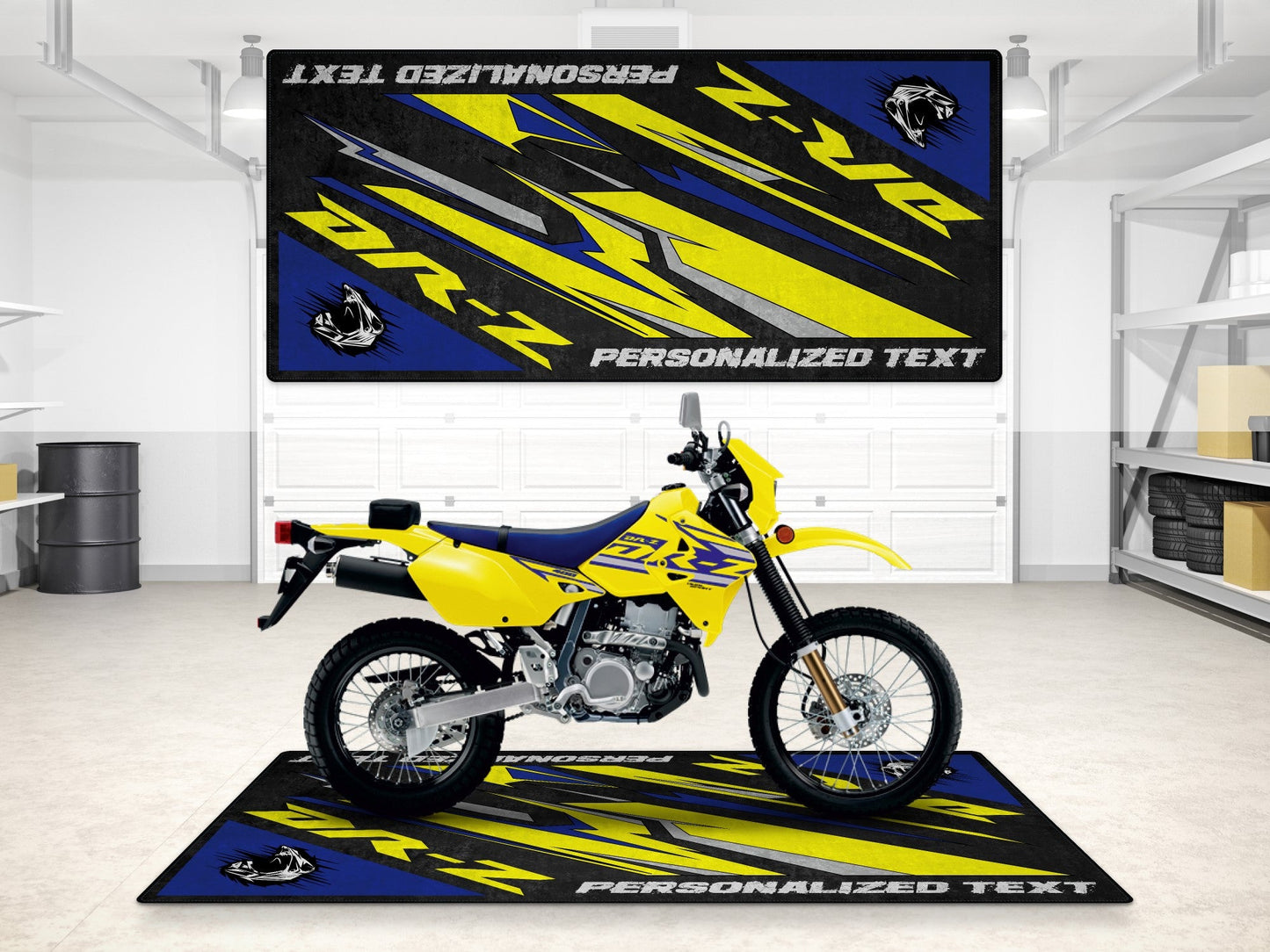 MPM Motorcycle Mat for Suzuki DR-Z - MM7382