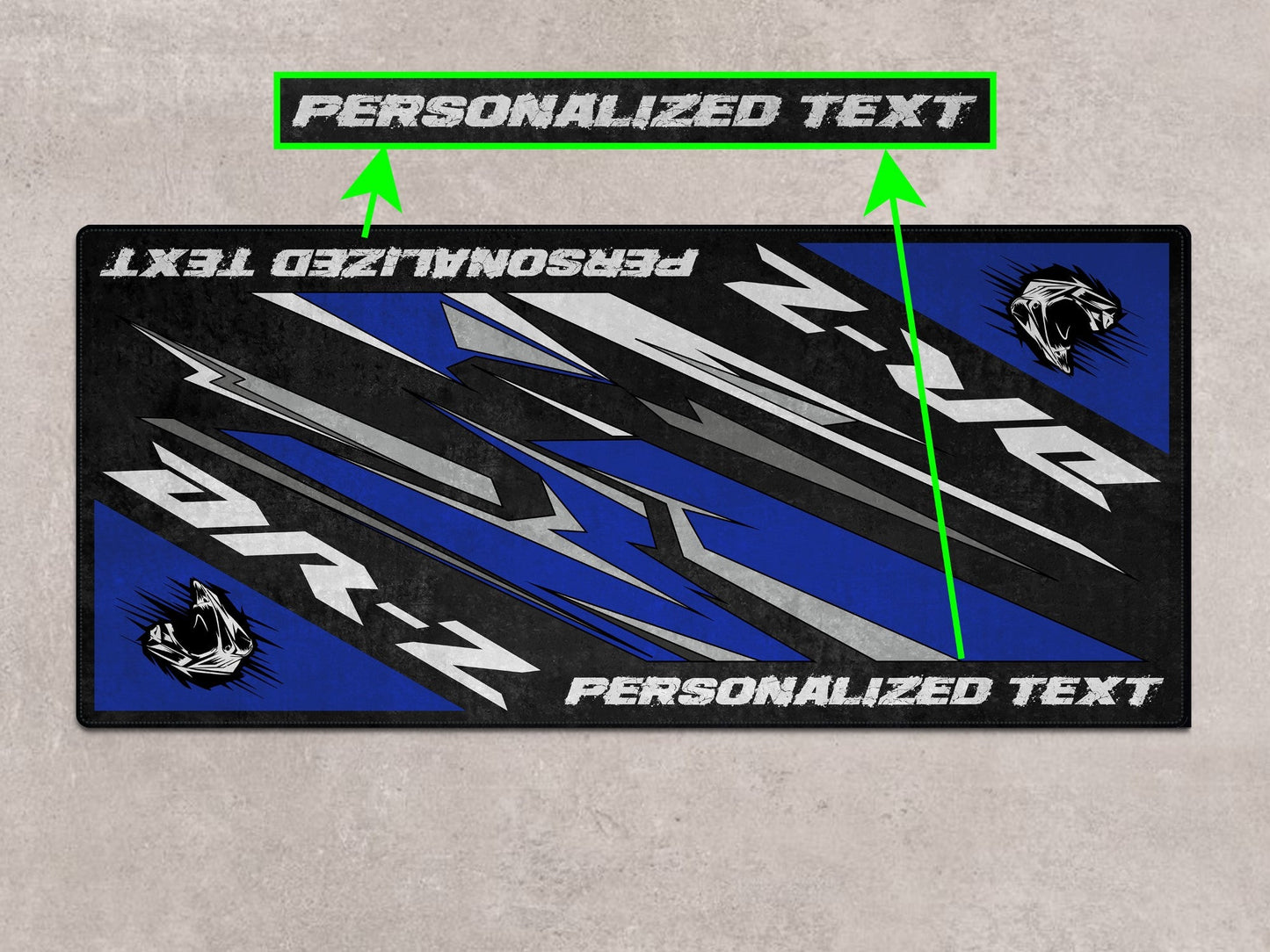 MPM Motorcycle Mat for Suzuki DR-Z - MM7382