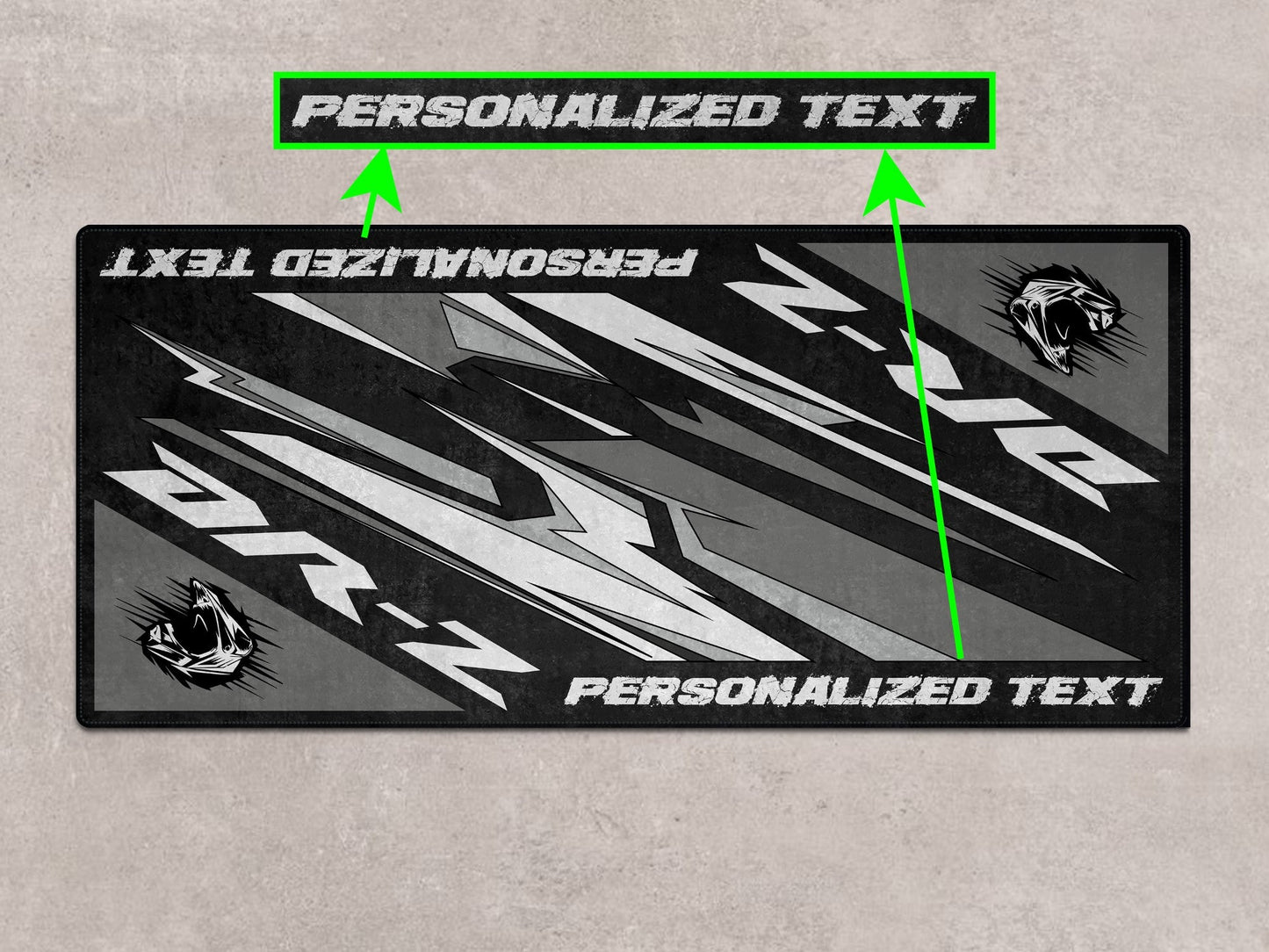 MPM Motorcycle Mat for Suzuki DR-Z - MM7382