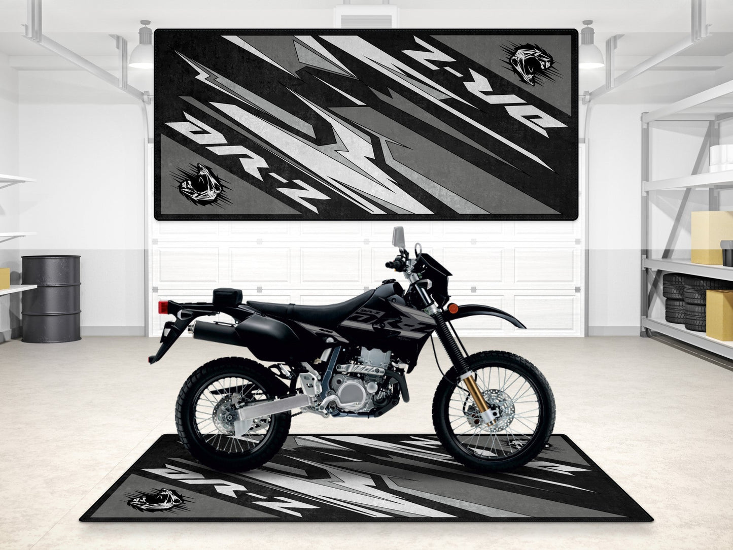 MPM Motorcycle Mat for Suzuki DR-Z - MM7382