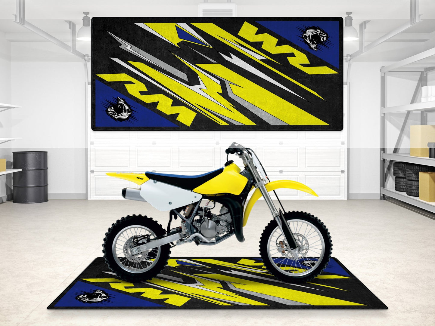 MPM Motorcycle Mat for Suzuki RM - MM7384