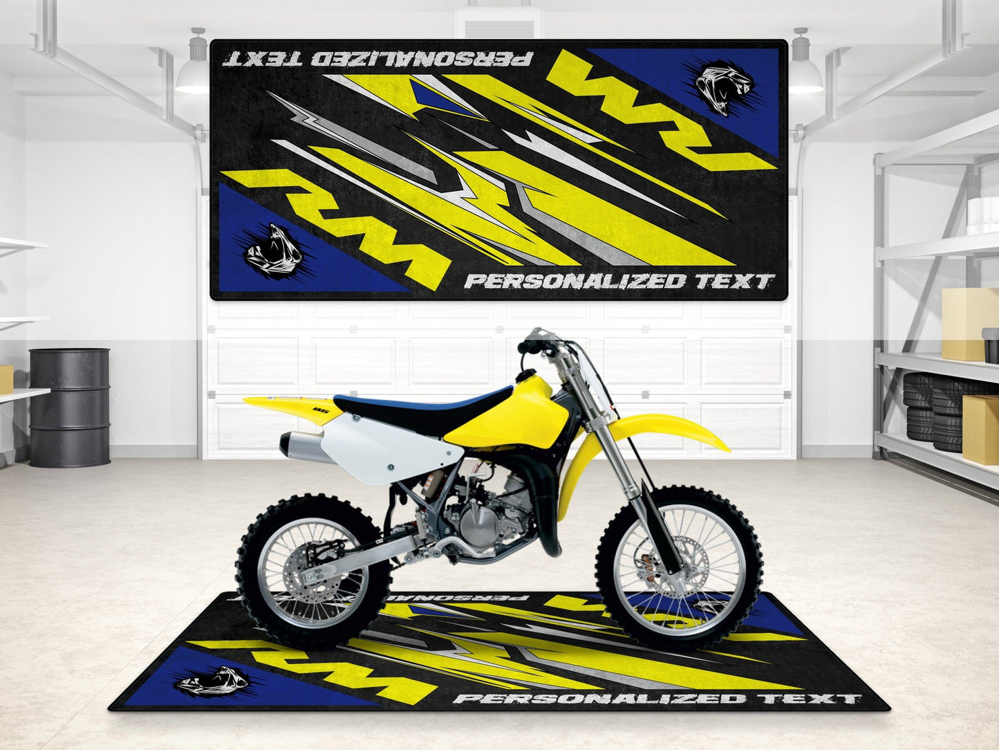 MPM Motorcycle Mat for Suzuki RM - MM7384