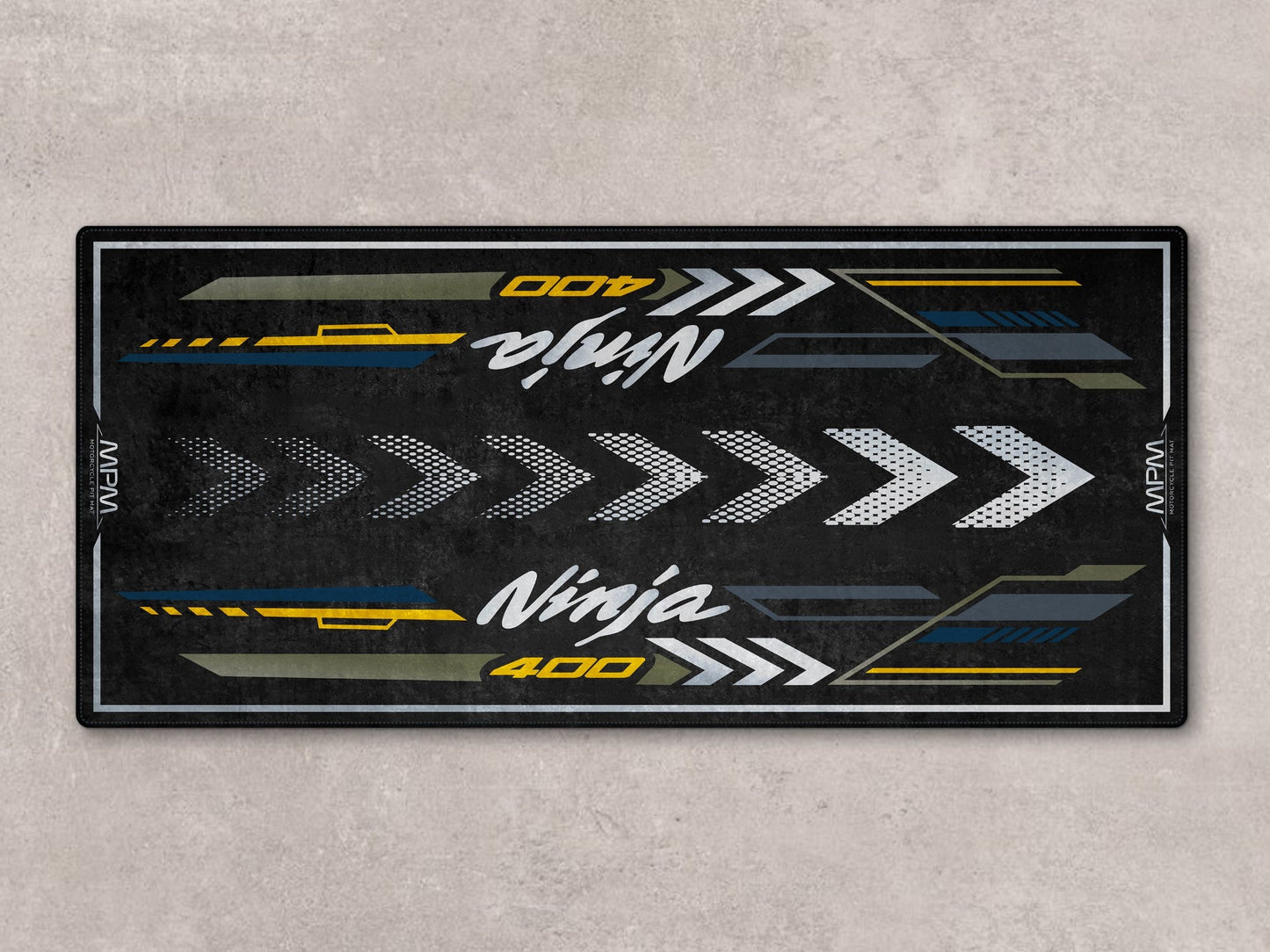 MPM Motorcycle Mat for Kawasaki Ninja 400 - MM7386