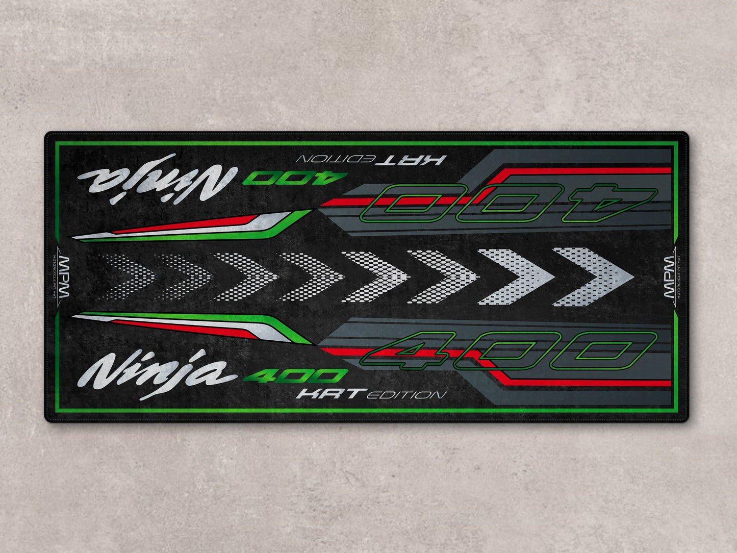 MPM Motorcycle Mat for Kawasaki Ninja 400 KRT Edition - MM7387