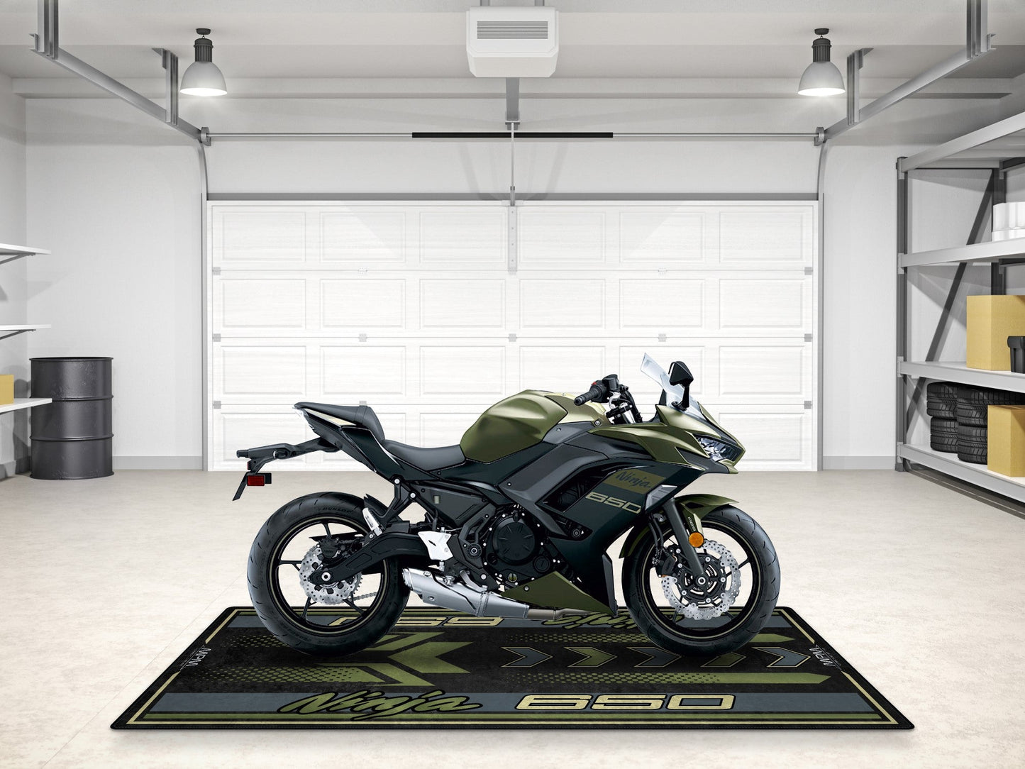 MPM Motorcycle Mat for Kawasaki Ninja 650 - MM7388