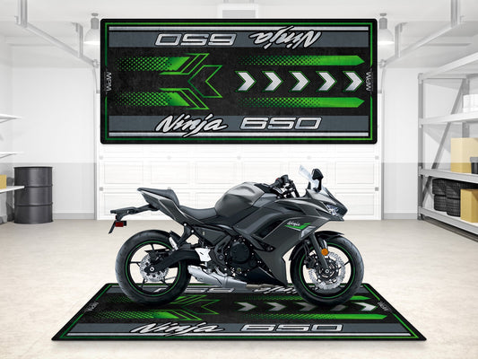 MPM Motorcycle Mat for Kawasaki Ninja 650 - MM7388