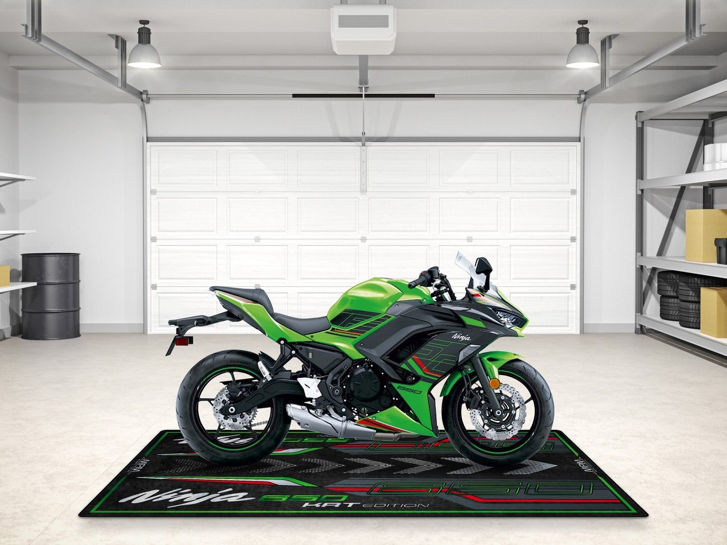MPM Motorcycle Mat for Kawasaki Ninja 650 KRT Edition - MM7389