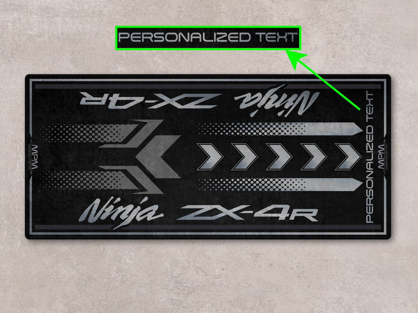 MPM Motorcycle Mat for Kawasaki Ninja ZX-4R - MM7391