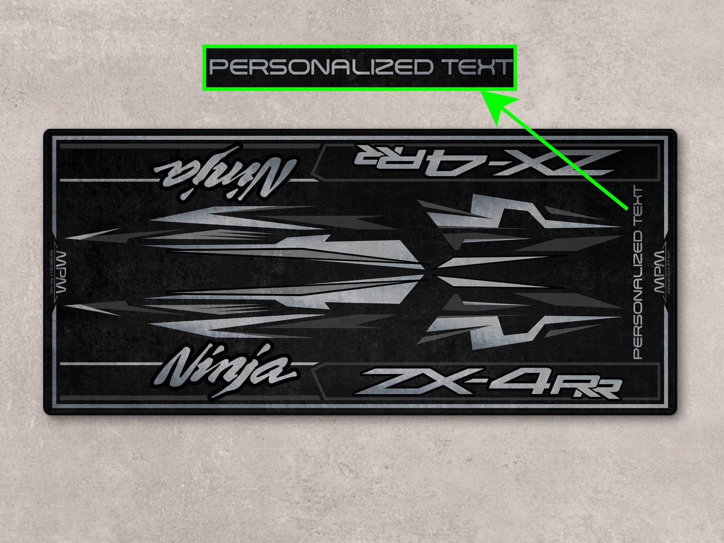 MPM Motorcycle Mat for Kawasaki Ninja ZX-4RR - MM7392