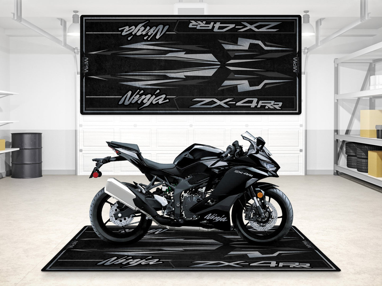 MPM Motorcycle Mat for Kawasaki Ninja ZX-4RR - MM7392