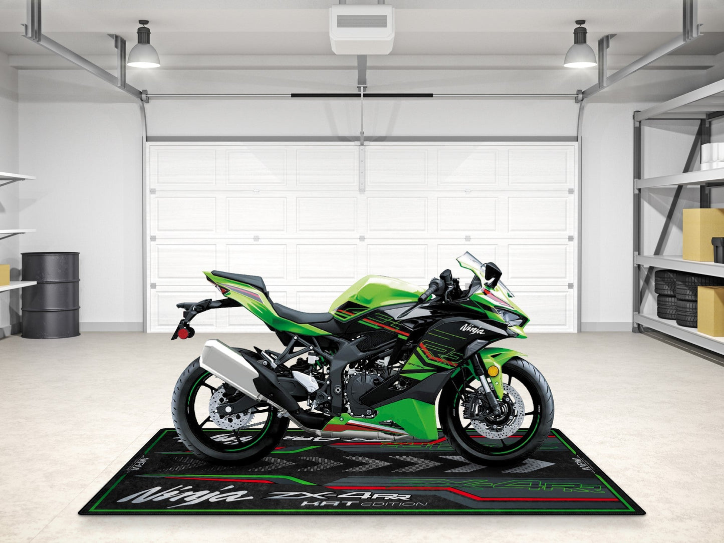MPM Motorcycle Mat for Kawasaki Ninja ZX-4RR KRT Edition - MM7393