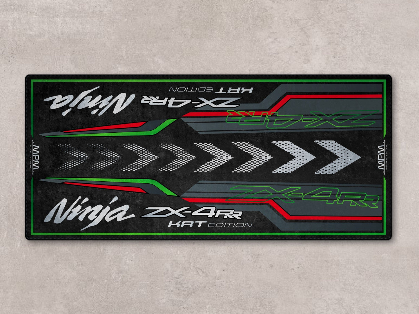 MPM Motorcycle Mat for Kawasaki Ninja ZX-4RR KRT Edition - MM7393