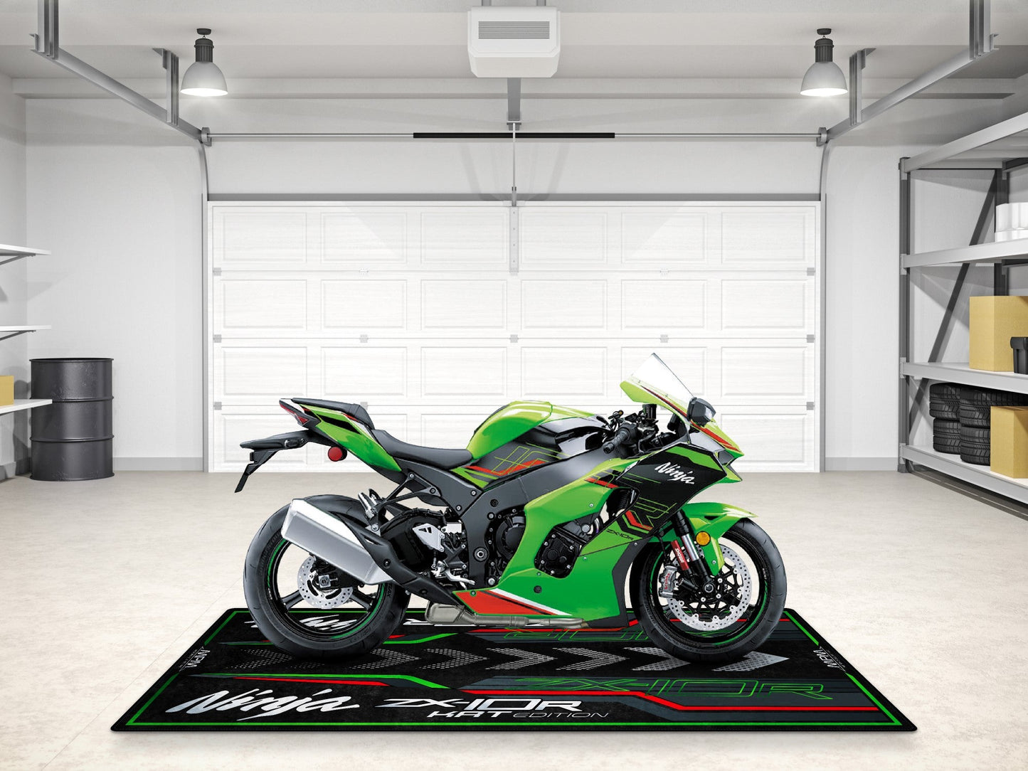 MPM Motorcycle Mat for Kawasaki Ninja ZX-10R KRT Edition - MM7399