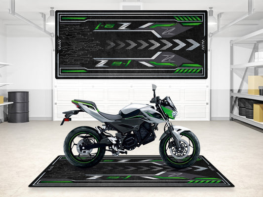MPM Motorcycle Mat for Kawasaki Z e-1 - MM7409