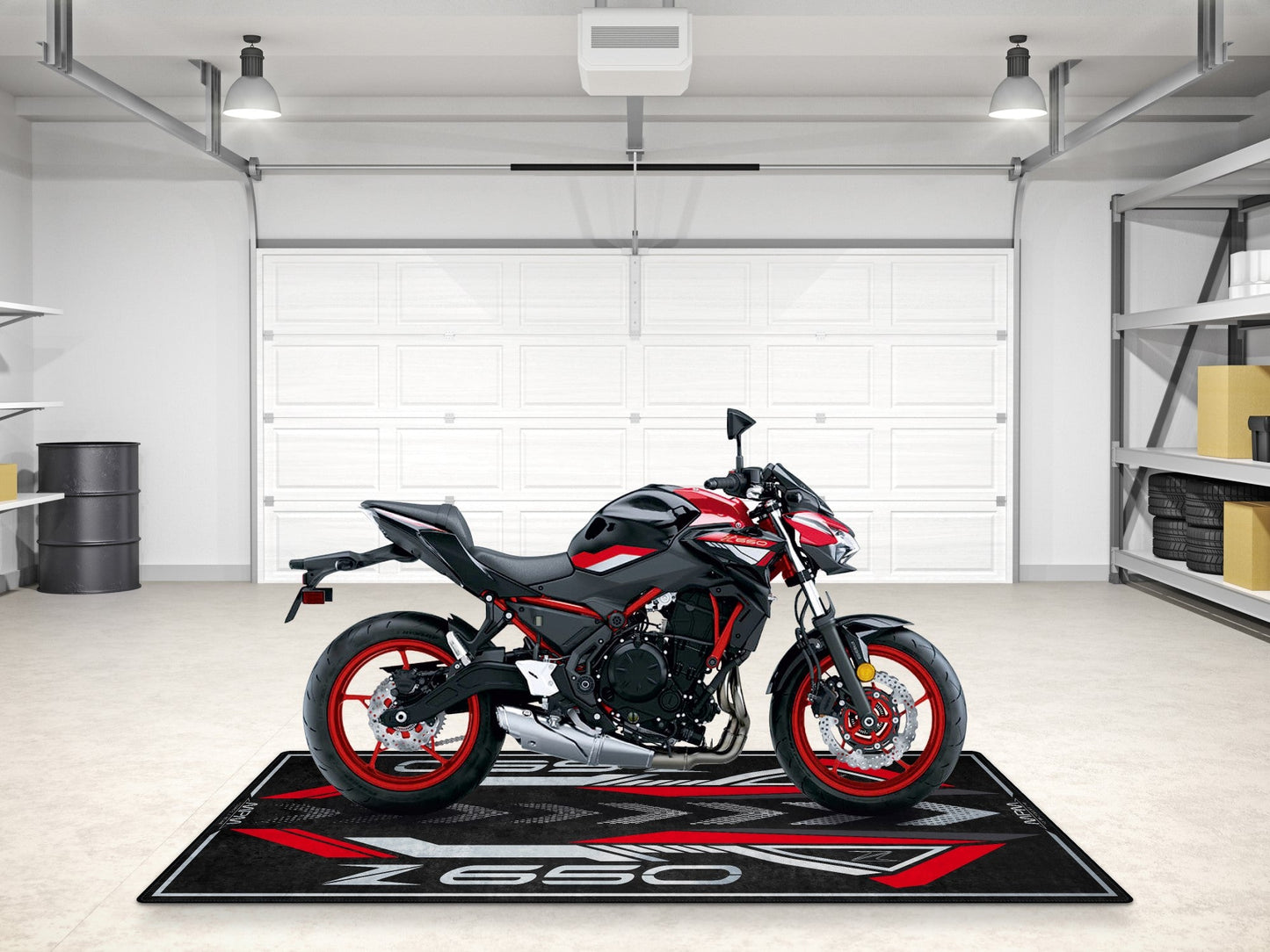 MPM Motorcycle Mat for Kawasaki Z650 - MM7411