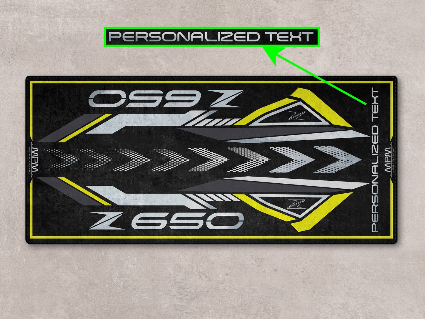 MPM Motorcycle Mat for Kawasaki Z650 - MM7411