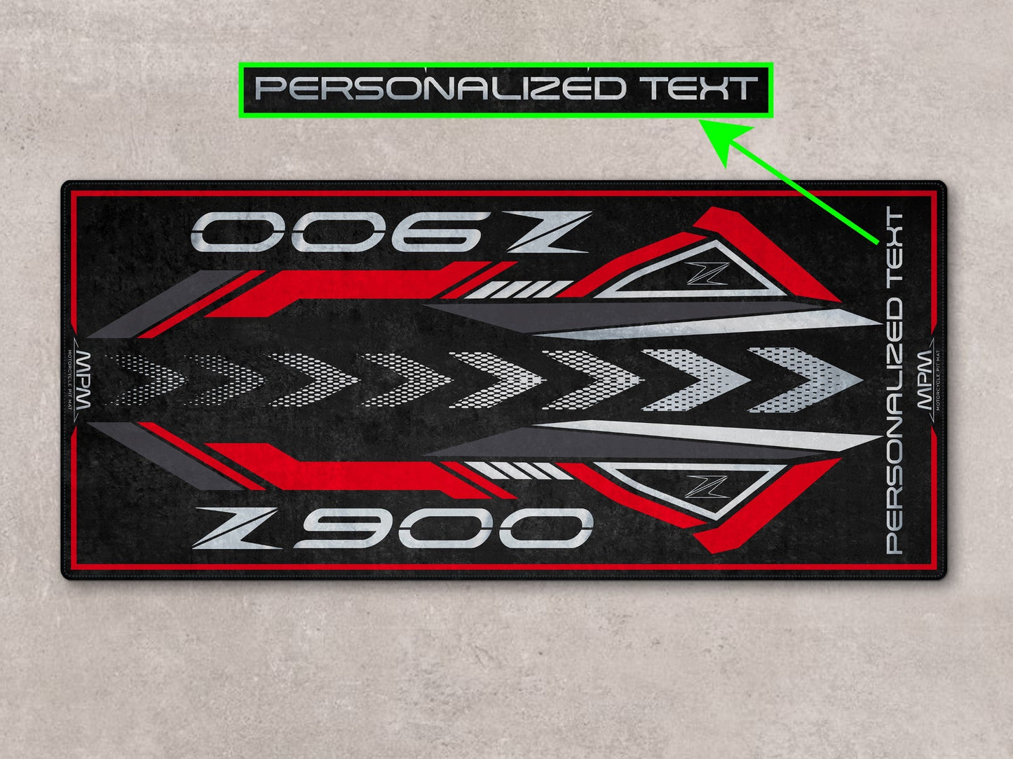MPM Motorcycle Mat for Kawasaki Z900 - MM7412