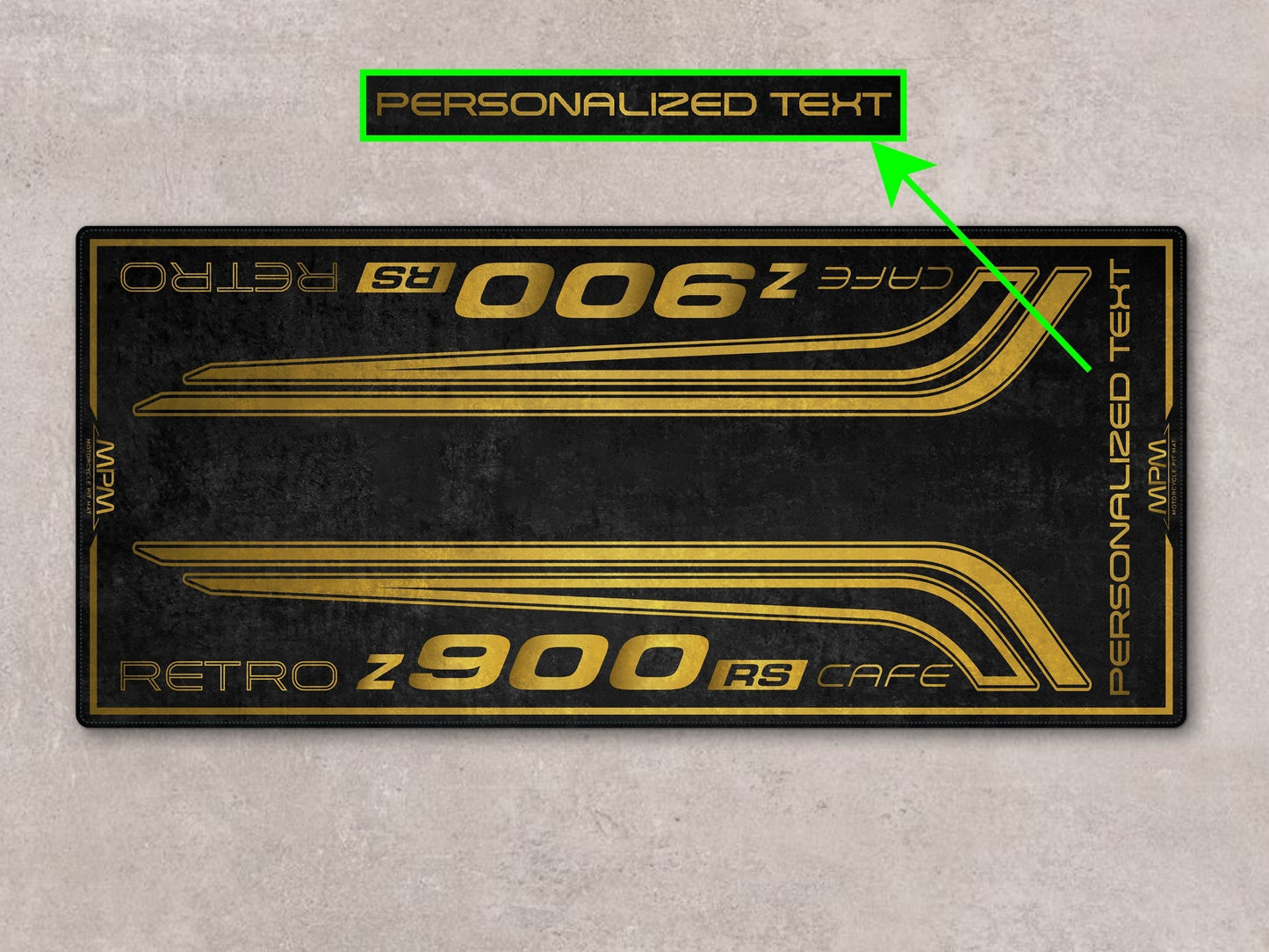 MPM Motorcycle Mat for Kawasaki Z900 RS Cafe - MM7416