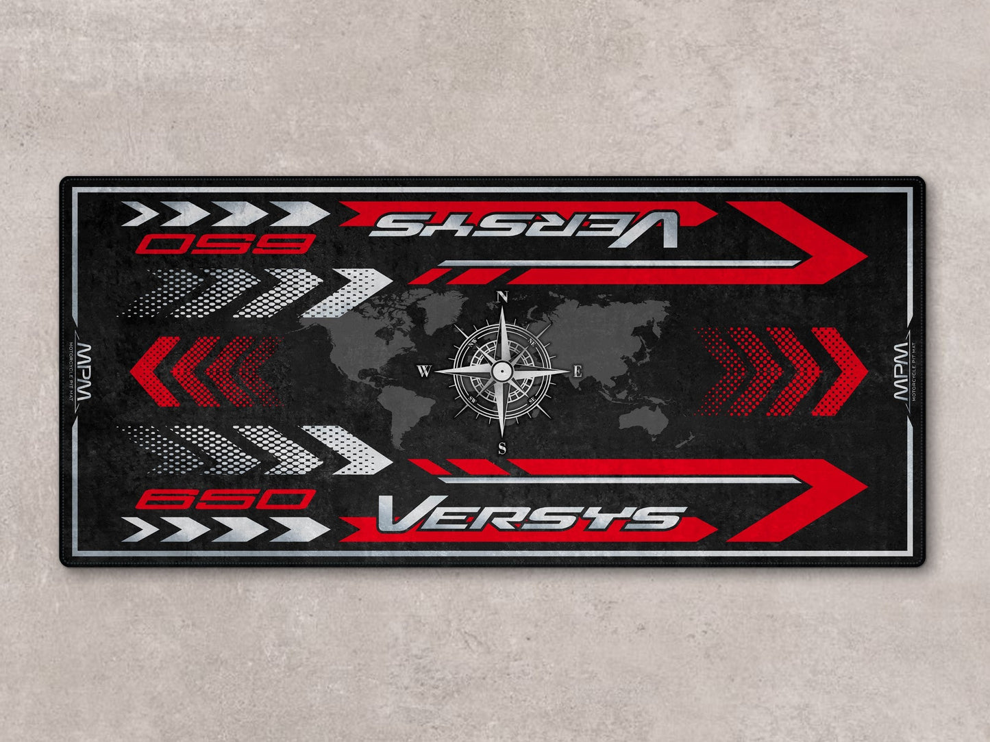 MPM Motorcycle Mat for Kawasaki Versys 650 LT - MM7420