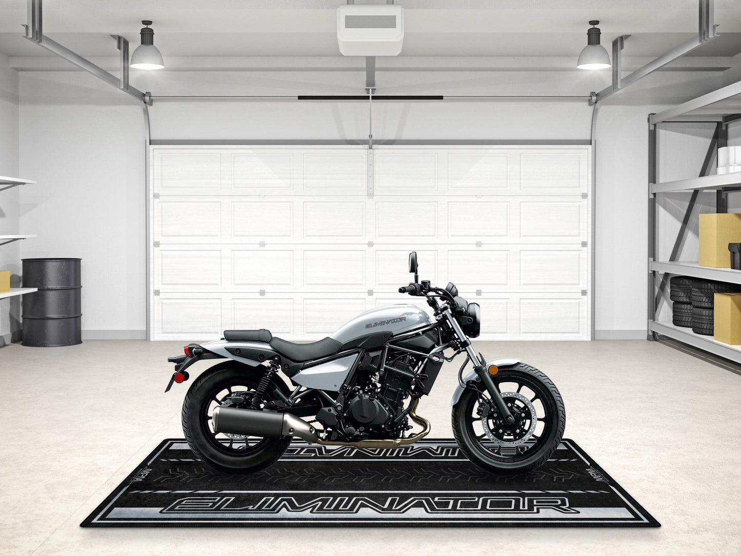 MPM Motorcycle Mat for Kawasaki Eliminator - MM7422