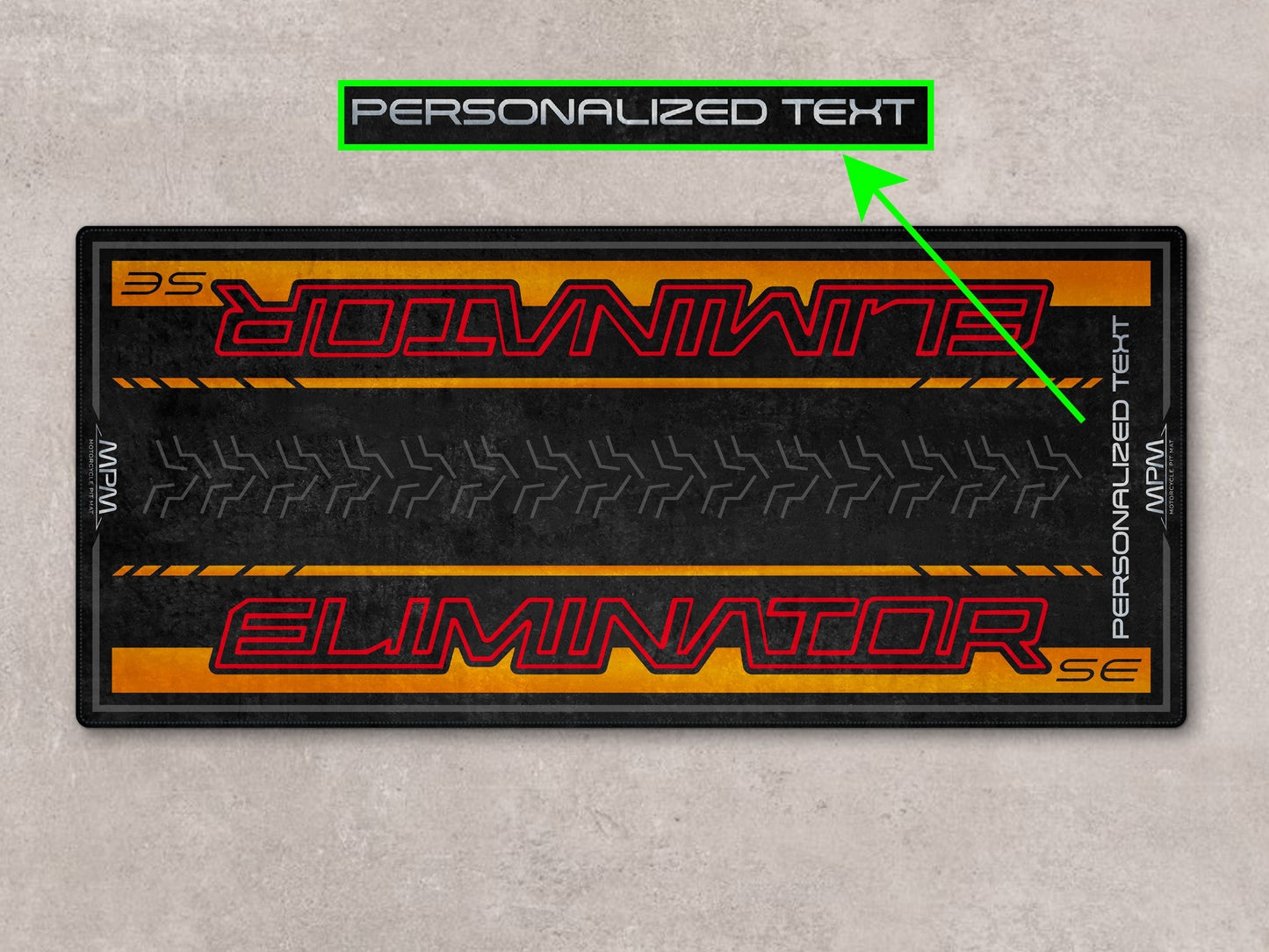 MPM Motorcycle Mat for Kawasaki Eliminator SE - MM7423