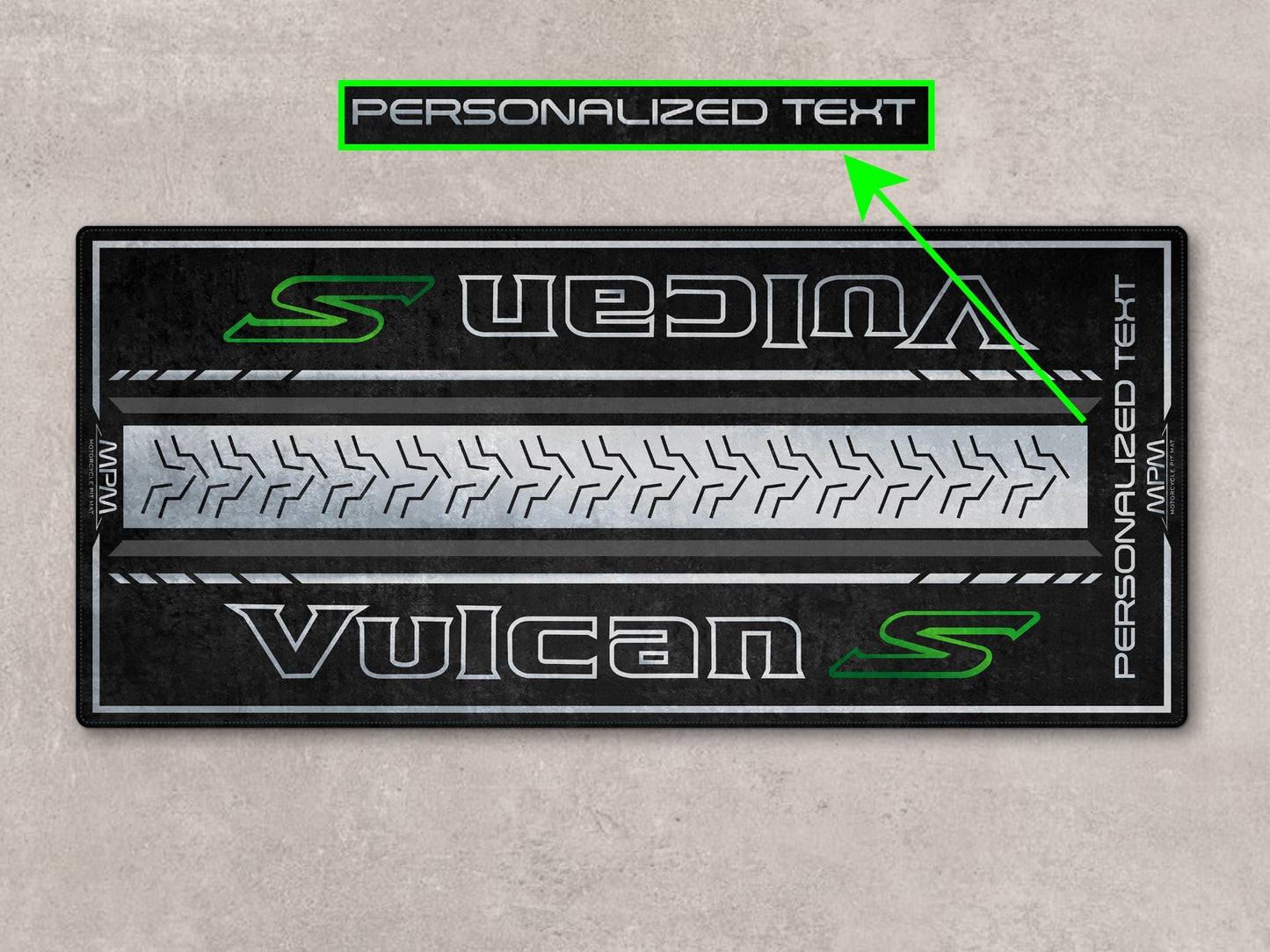 MPM Motorcycle Mat for Kawasaki Vulcan S - MM7424