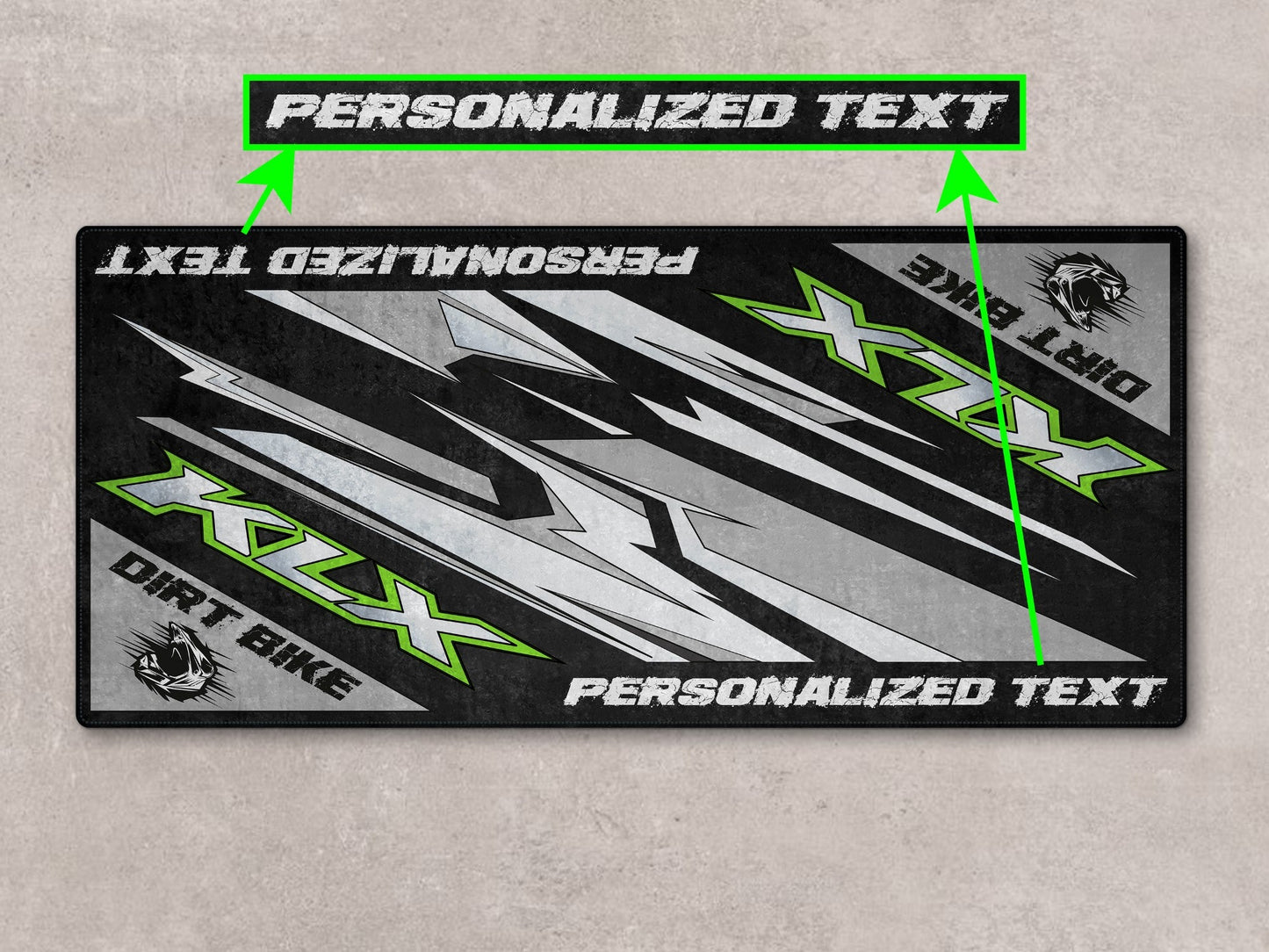 MPM Motorcycle Mat for Kawasaki KLX - MM7432