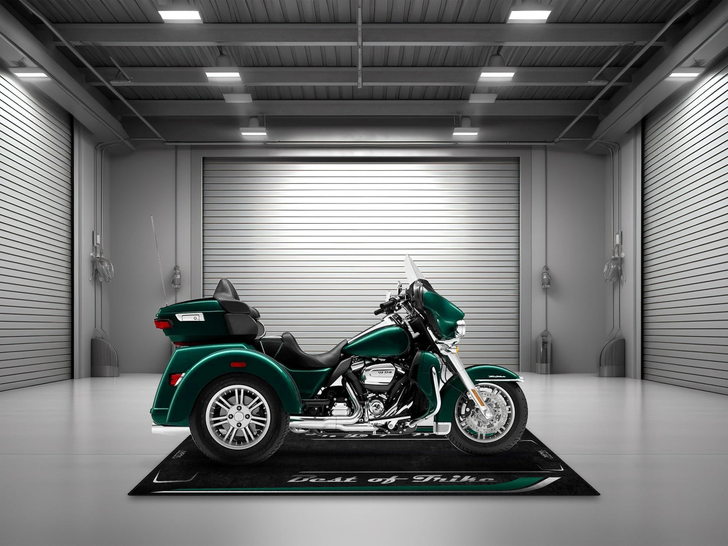 MPM Motorcycle Mat for Trike Motorcycle "Best of Trike" - MM7433
