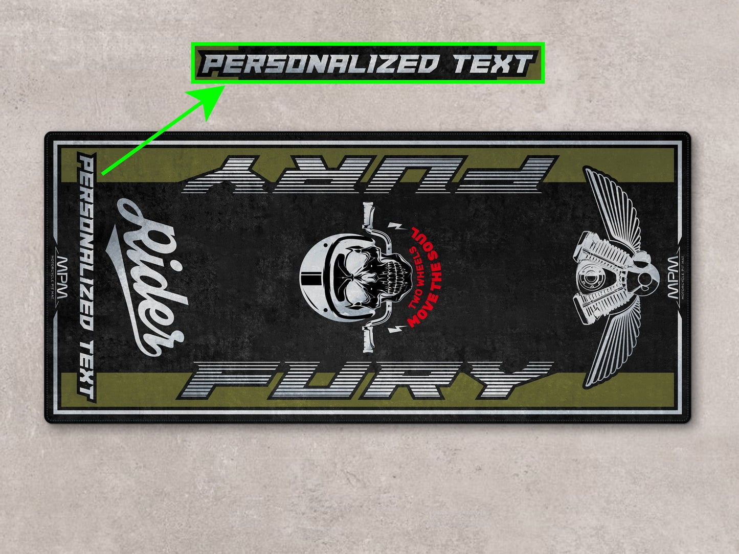 MPM Motorcycle Mat for Honda Fury - MM7435