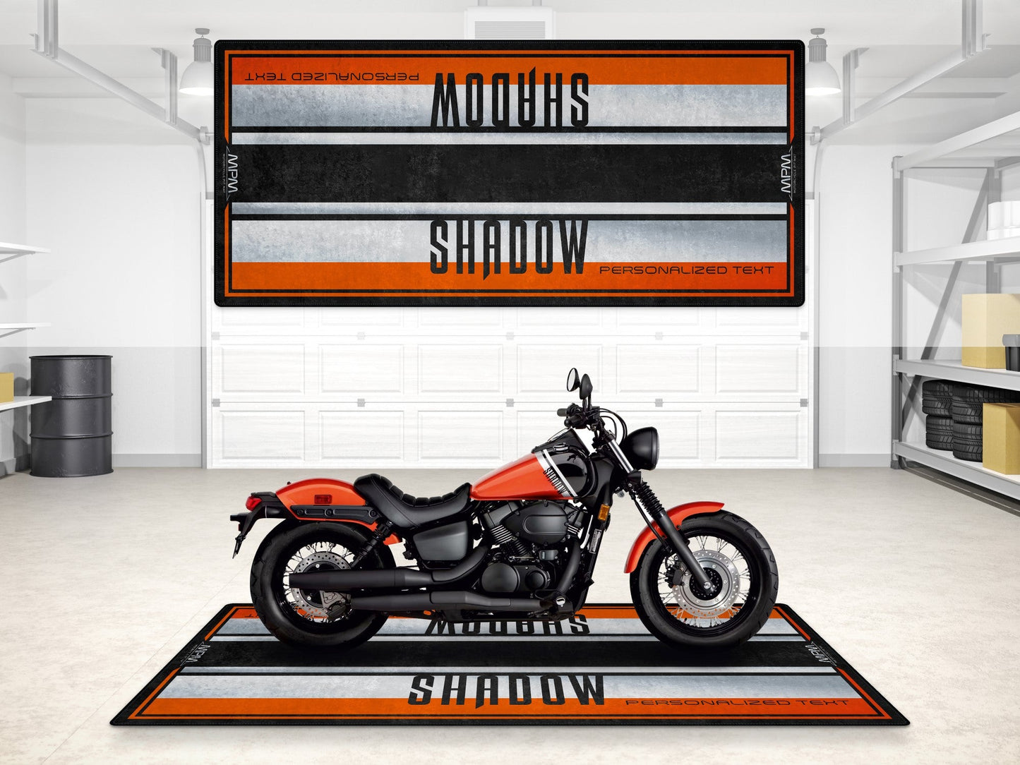 MPM Motorcycle Mat for Honda Shadow Phantom - MM7436
