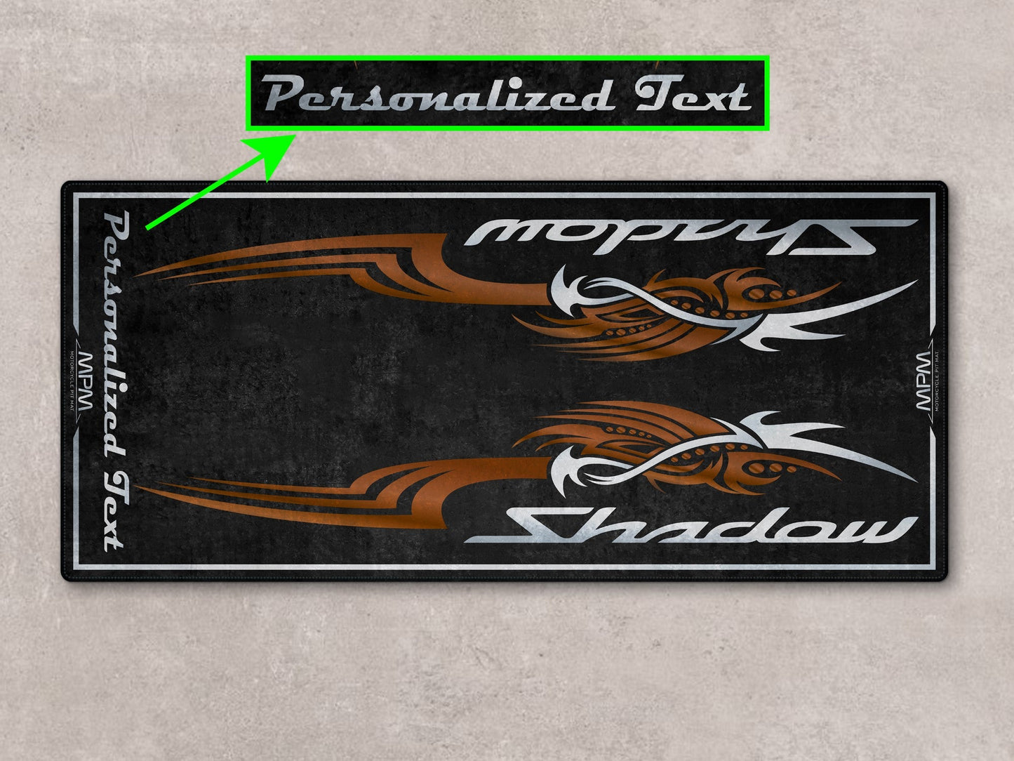 MPM Motorcycle Mat for Honda Shadow Aero - MM7437