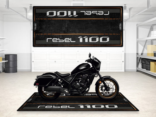 MPM Motorcycle Mat for Honda Rebel 1100 - MM7438